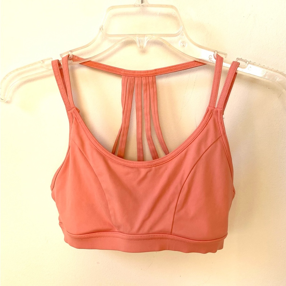 (S/M) Forever21 Coral colored Yoga Sports Bra